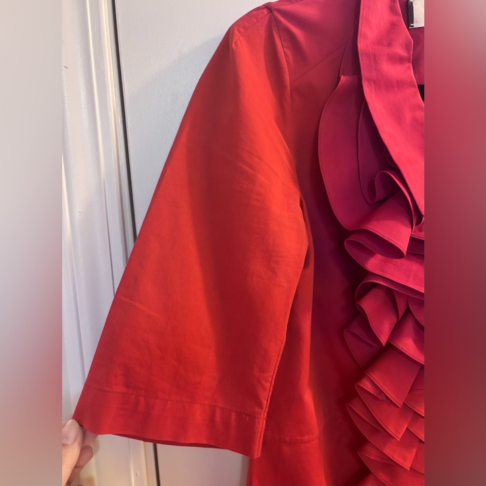 Marni Ruffle Mini Dress - Picture 3 of 6